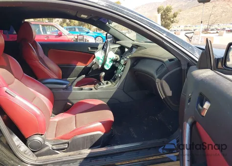 2013 Hyundai Genesis 2.0T R-Spec from USA, damaged, VIN KMHHT6KD6DU105648